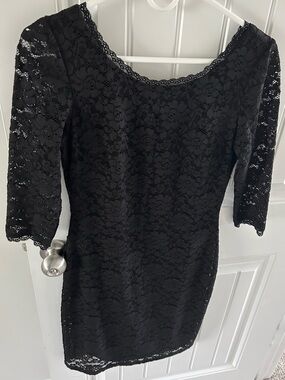 crochet overlay dress eliza j Eliza J Size 2 Pink Crochet Lace Overlay Sleeveles Shift Dress